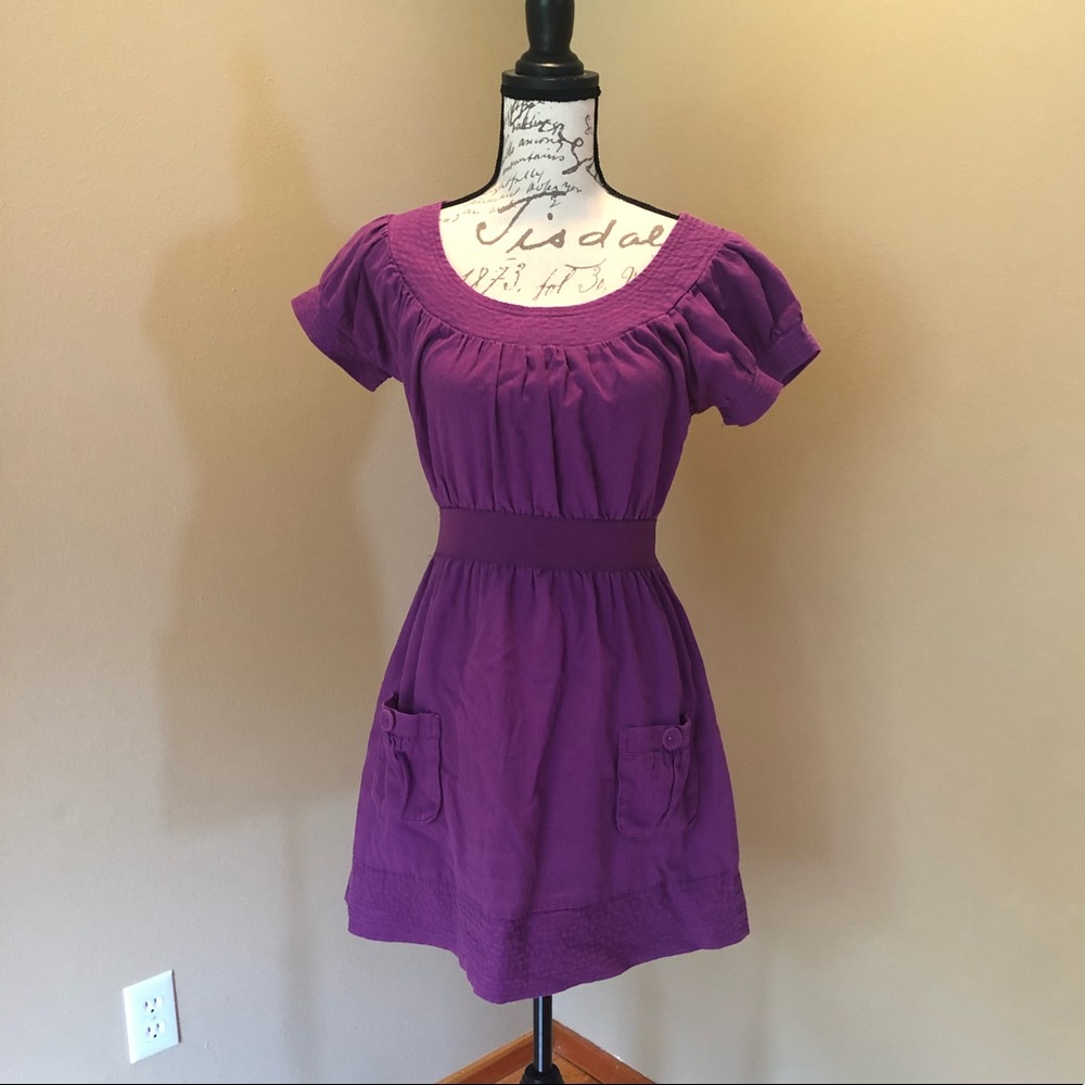 Purple dress